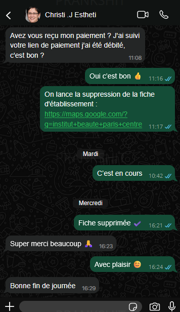 Christi J. · Esthéticienne Paris